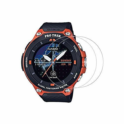 Zshion per Casio PRO Trek wsd-f30 Pellicola Proteggi Schermo in Vetro (d1u)