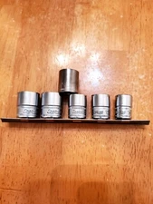 Snap On 3/8 Drive 14-16MM 18 19MM 6PT Shallow Sockets 17MM 12PT Craftsman Socket
