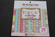 ECHO PARK - "Everyday Eclectic" 6" x 6" - 24 Double-Sided Cardstock RETIRED