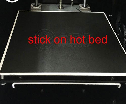 5 Stck. 3D-Druck schwarz quadratisch bauen Oberfläche Aufkleberblatt für 3D-Drucker Heißbett - Bild 8 von 18