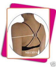 NEW 3 BRA STRAP CONCEALER CLIP RACERBACK CONVERTER CLEAVAGE B9
