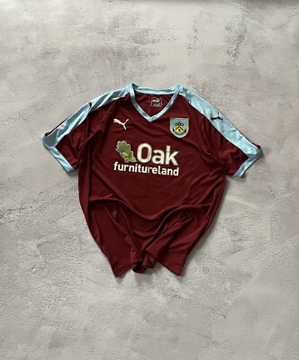 Puma Burnley 2015/2016 Home #50 Grimes Football Kit Soccer Jersey Shirt