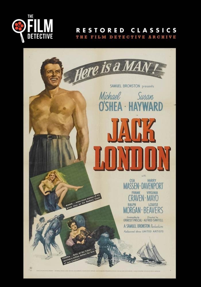 Jack London (The Film Detective Restored Version) (DVD) Susan Hayward Osa Massen