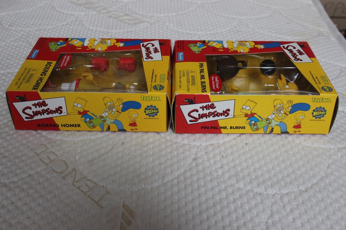 The Simpsons Boxing Homer & Pin Pal Mr. Burns 5