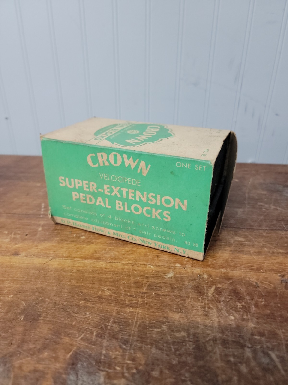 Pedal Extension Wood Display Shelby Schwinn Elgin