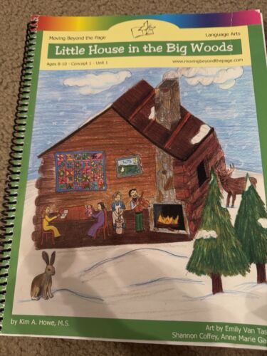 Moving Beyond the Page 8-10 Language Arts Little House In The Big Woods Workbook - Picture 2 of 7