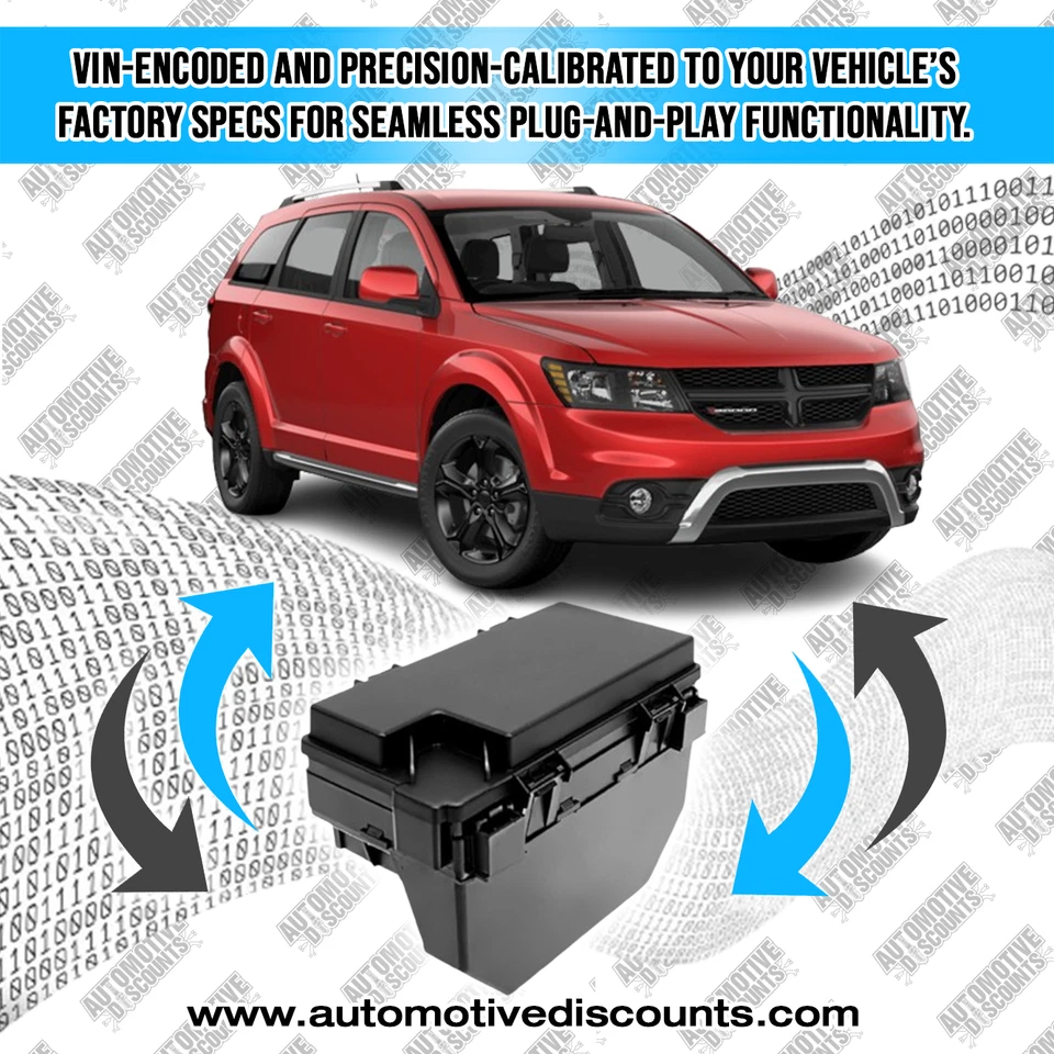 Dodge Journey 2012 OEM TIPM caja de fusibles 68105507 programación Plug & Play Foto 4 de 4