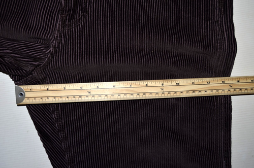 men LEVIS 568 LOOSE STRAIGHT CARPENTER JEANS W32 L32 Skateboard surf brown cords - Picture 4 of 24