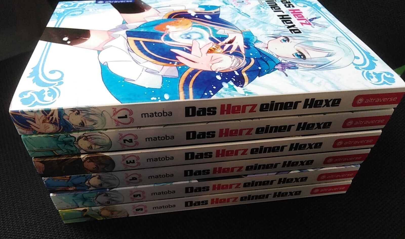 Thumbnail - Das Herz Einer Hexe Band 1 Bis 6 Manga Set Deutsch (matoba)