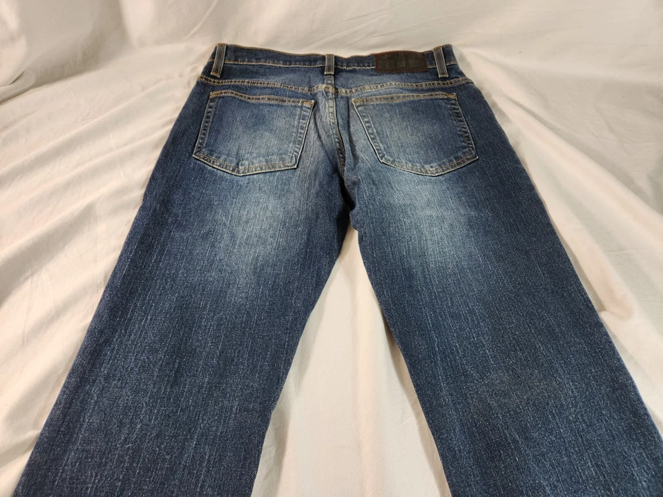 Pantalones de mezclilla para mujer Adam Levine The Engineer 30 x 30 azules elásticos cómodos con cinturón Foto 2 de 4