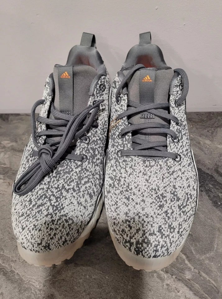 Adidas CODECHAOS 21 PrimeBlue Men's Golf Boost Shoes Grey Orange Size 11 FX6625 - Image 4 of 4