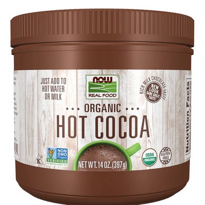 Organic Hot Cocoa 14 Oz  by Now Foods