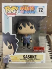 Funko Pop Sasuke 72 Hot Topic Exclusive Pre-Release Naruto Shippuden