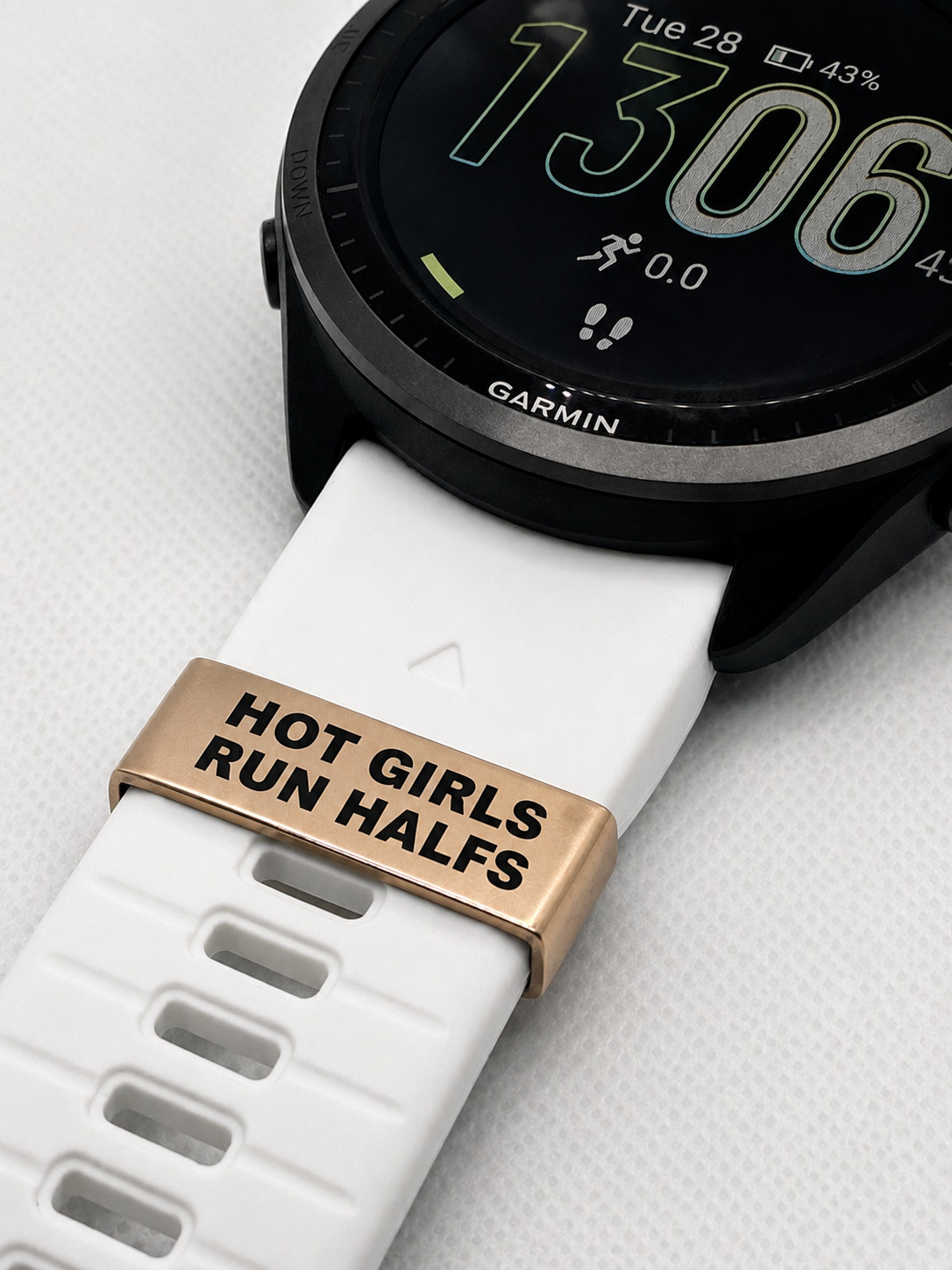 Hot Girls Run Halfs Marathon Watch Charm | Apple Garmin Coros Whoop Watch Band