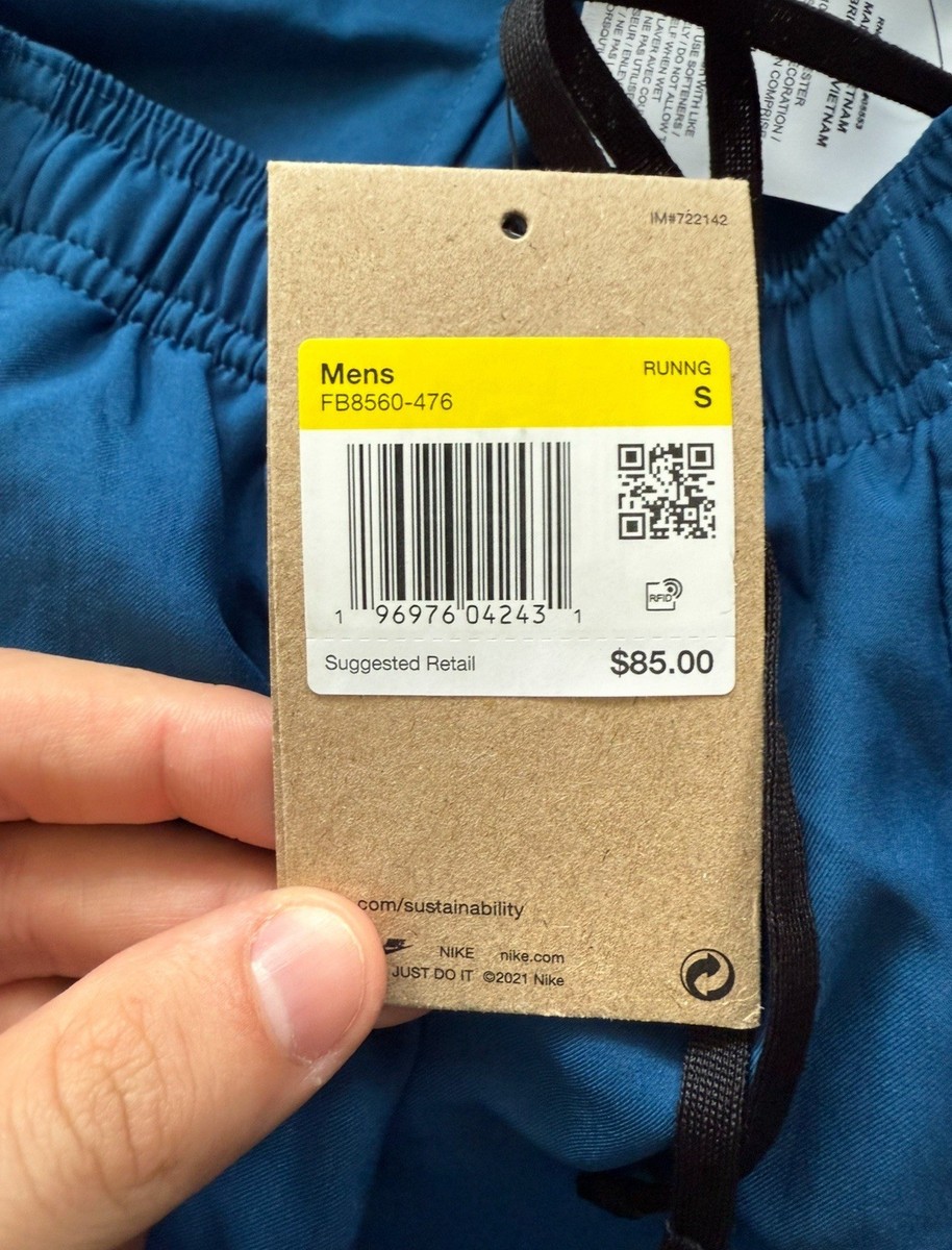 Nike Challenger Flash Dri-Fit Woven Running Pants Court Blue Men's