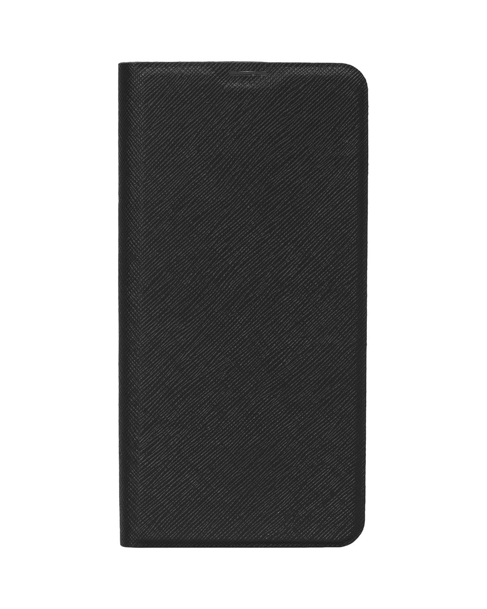 Étui pour Huawei Nova 5T en cuir noir avec clapet magnétique et support