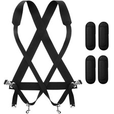 Suncalla Parade Marching Bass Drum Sling with Soft Pads Marching Band Straps for