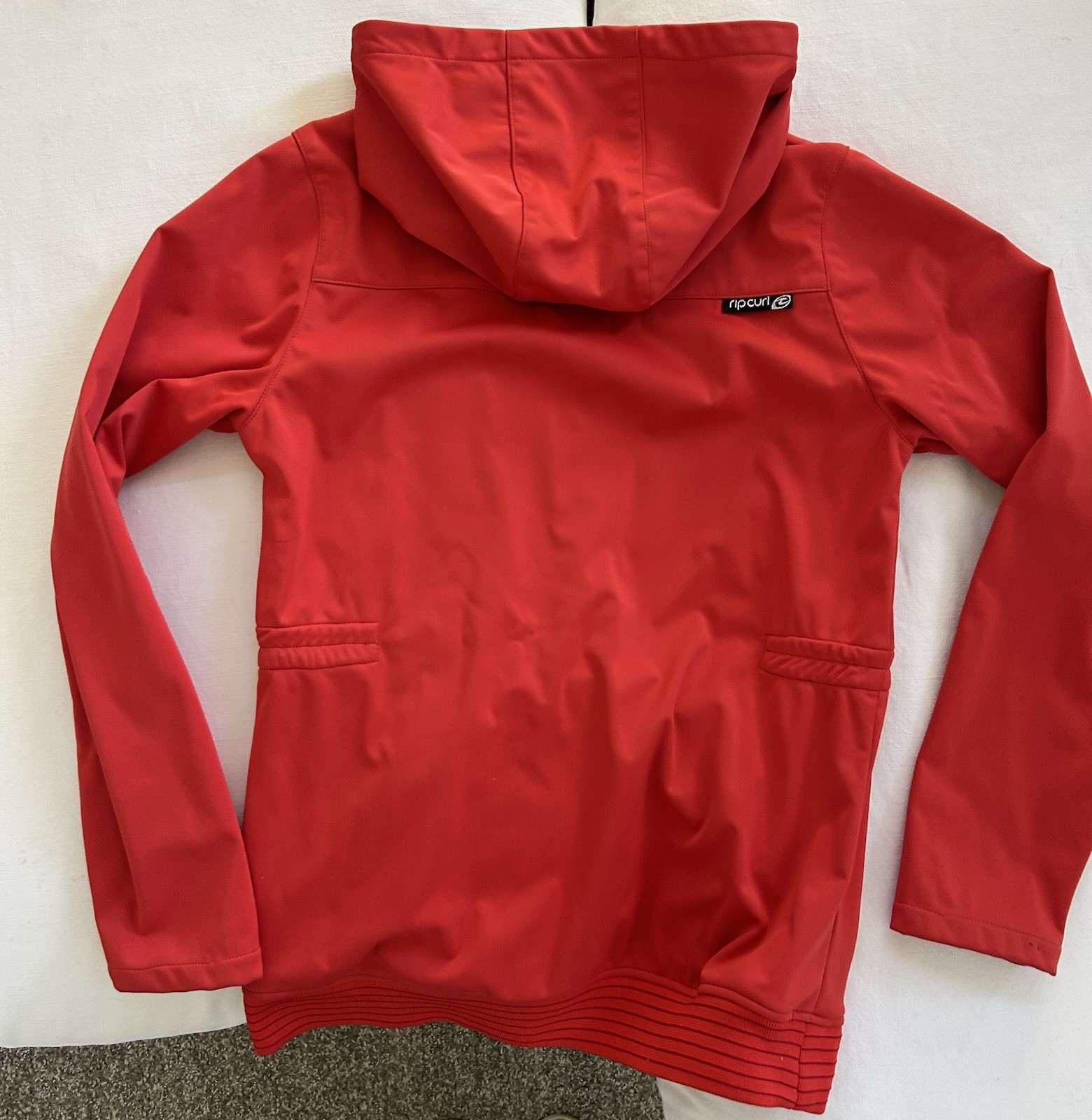 RIP CURL 5K Pullover Hooded Jacket Red Women’s  S… - image 2
