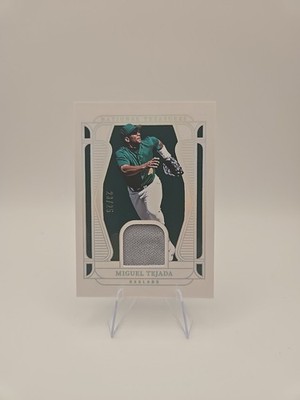 2025 Naitonal Treasures Miguel Tejada #MT-MT 23/25 MEM A's