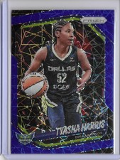 2025 Panini Prizm WNBA #130 Tyasha Harris Blue Velocity Prizms