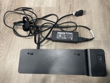 Genuine HP UltraSlim Docking Station HSTNN-IX10  HP 65W AC Adapter