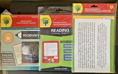 TEACHING TREE READING & WRITING PROMPTS GRADE 2 & 4-6 BRAND NEW!