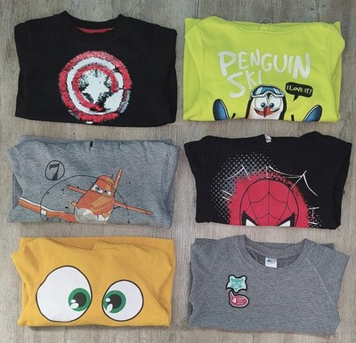 Kinder Jungen Bekleidungspaket Pulli Hoodie H&M Marvel Spidey Disney Palomino