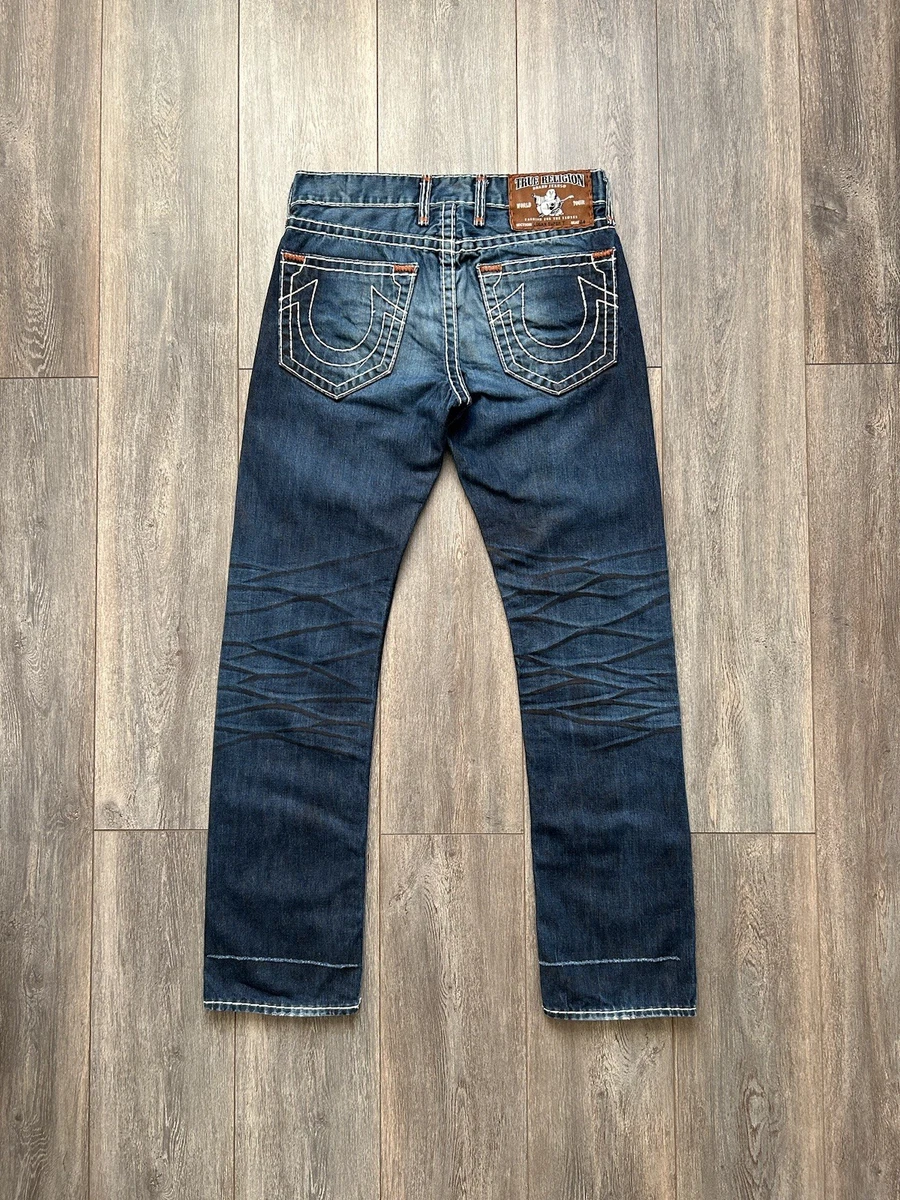 濃紺 TRUE RELIGION LOGAN デニムパンツ USA製 W32 True Religion Jeans Men's True Religion Logan for sale | eBay