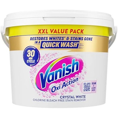 Vanish Gold Oxi Action Wäschebooster und Fleckenentferner Pulver für Weiße