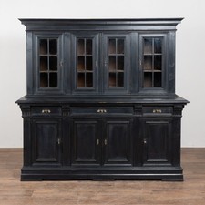 黑色古董展示柜| eBay