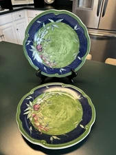 Tracy Porter Stonehouse Farm Collection 2 Dinner Plates Dream Delicious Poland