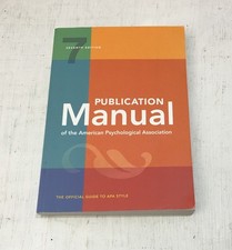Publication Manual of the American Psychologi...
