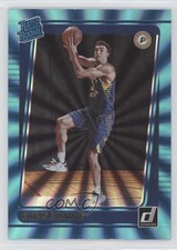 2021-22 Panini Donruss Rated Rookie Holo Teal Laser Chris Duarte #223 4r2