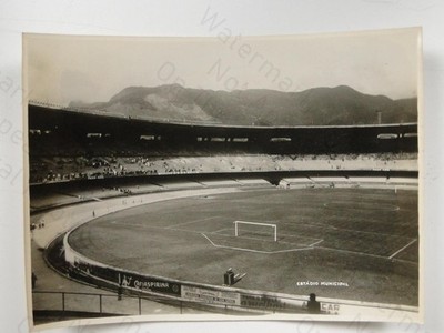 Estádio Municipal Pacaembu São Paulo Brasilien Fußballstadion 1930er Vintage Foto