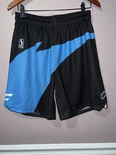 TEAM ISSUED GAME USED CLEVELAND CHARGE CAVALIERS CAVS  SHORTS SPLASH LOGO