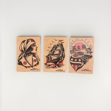 Tattoo Prints Design Authentic Tattoo Art Lot Of 3 flash art