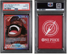 Gol.D.Roger (003) (Alternate Art) OP13-003 Carrying On His Will Foil PSA 10