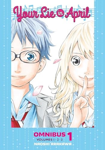 Your Lie in April Omnibus 1 (Vol. 1-3) by Naoshi Arakawa (Paperback Book) - Image 5