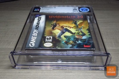 WATA 9.0 A+ - Wolfenstein 3D Game Boy Advance, GBA 2002 NEW