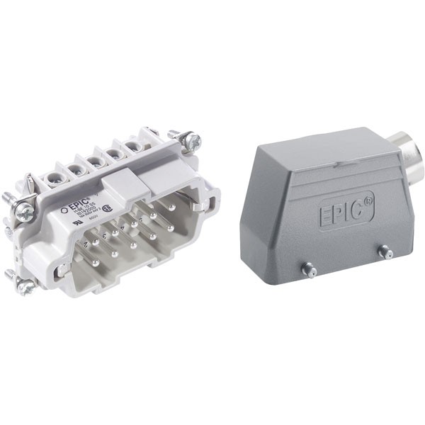 LAPP EPIC® KIT H-BE 10 SS TS M25 10P M Metal Side Entry Housing
