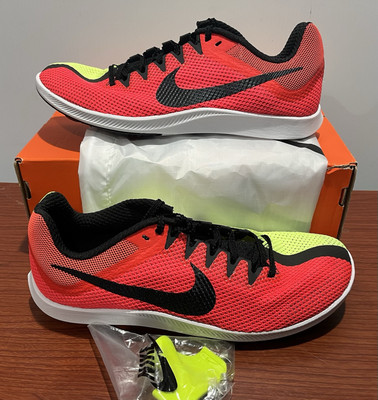 BRAND NEW Nike Zoom Rival Distance Jasari Red/Volt Men's Track DC8725-601 Size 9