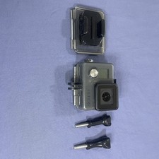 GoPro HERO 4K Action Camera Untested w/Waterproof Housing, Time Lapse, Gray, USB