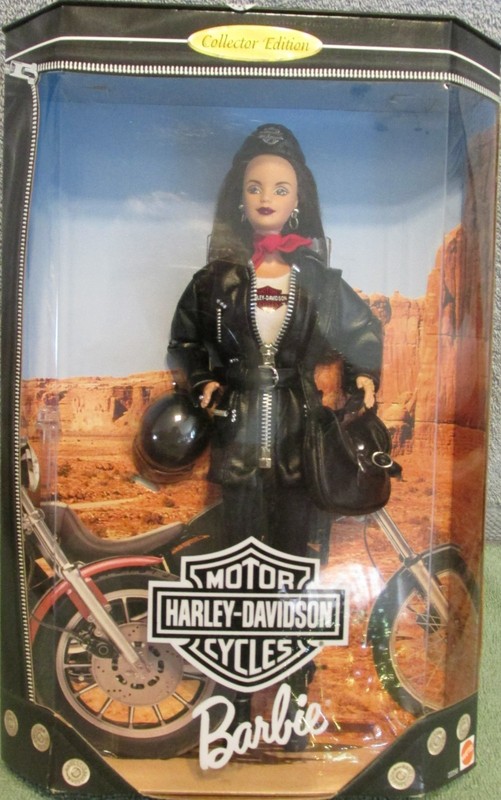 1998 Barbie Harley Davidson Motor Cycles Doll~NRFB~22256~Collector Edition~WOW