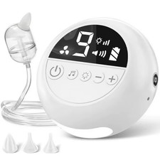 Baby Nasal Aspirator Electric Nose Cleaner with Built-In Music Night Light Rec