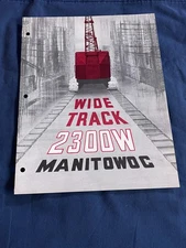 Manitowoc 2300W Wide Track Dealer Sales Brochure