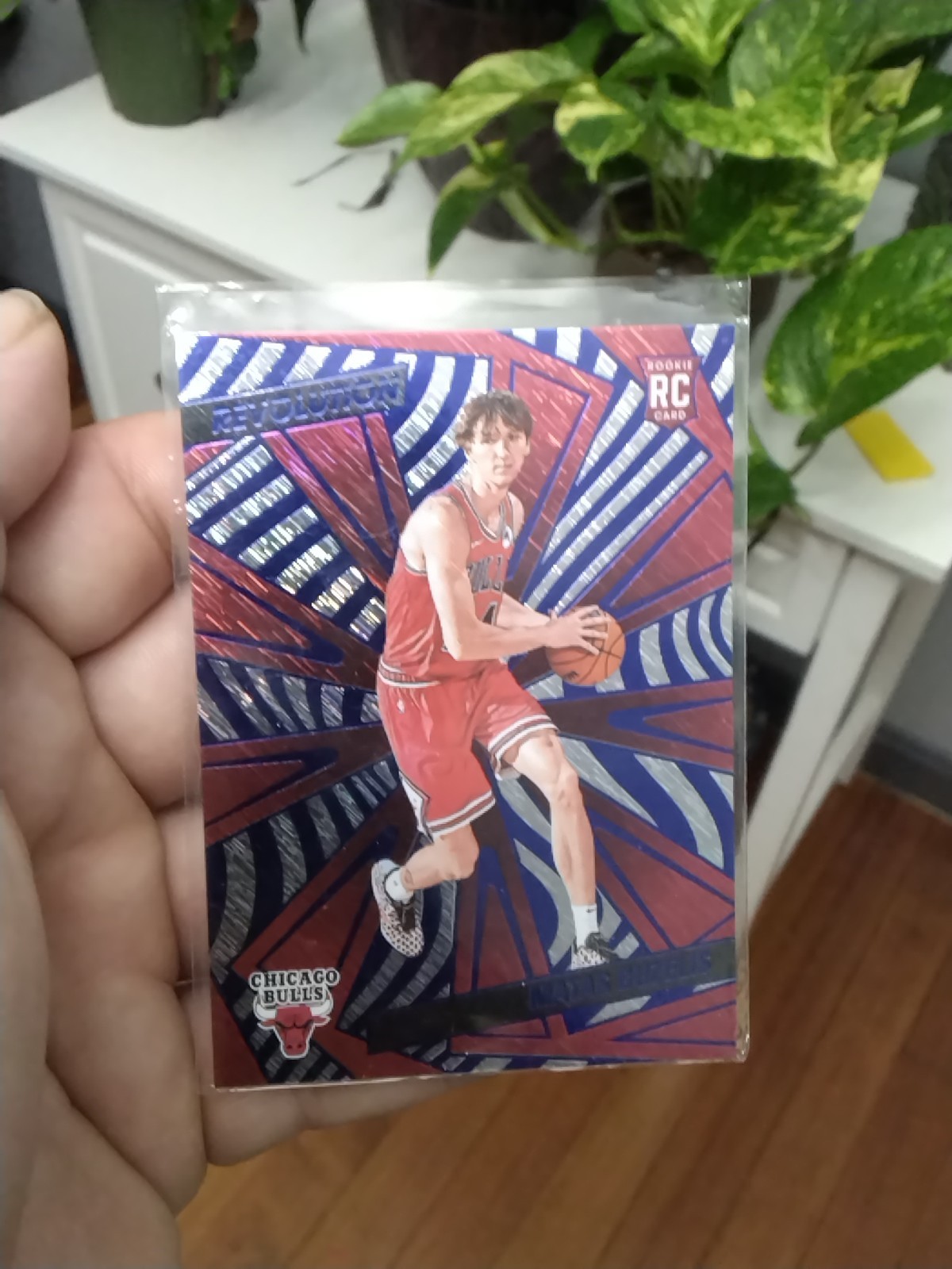 2024-25 Panini Revolution - Rookies Matas Buzelis #129 Blue Storm (RC)