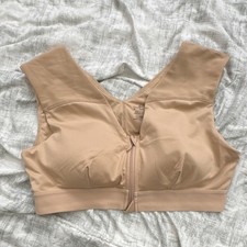 Tommie Copper Copper  Zinc Infused Back Brace XL Beige Adult