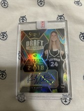 2024 Select WNBA Draft Selections Tie Dye Prizms Kate Martin RC ROOKIE AUTO /25