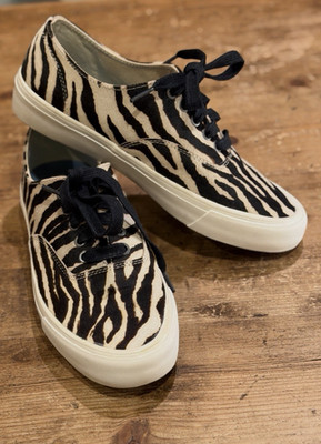 SeaVees Legend Sneakers Faux Zebra Hair, Lace Up, Men's Sz 8, PRISTINE