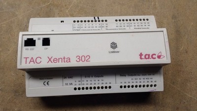 TAC 0-073-0011-2/ 302/N/P XENTA 302 PROGRAMMABLE CONTROLLER USED